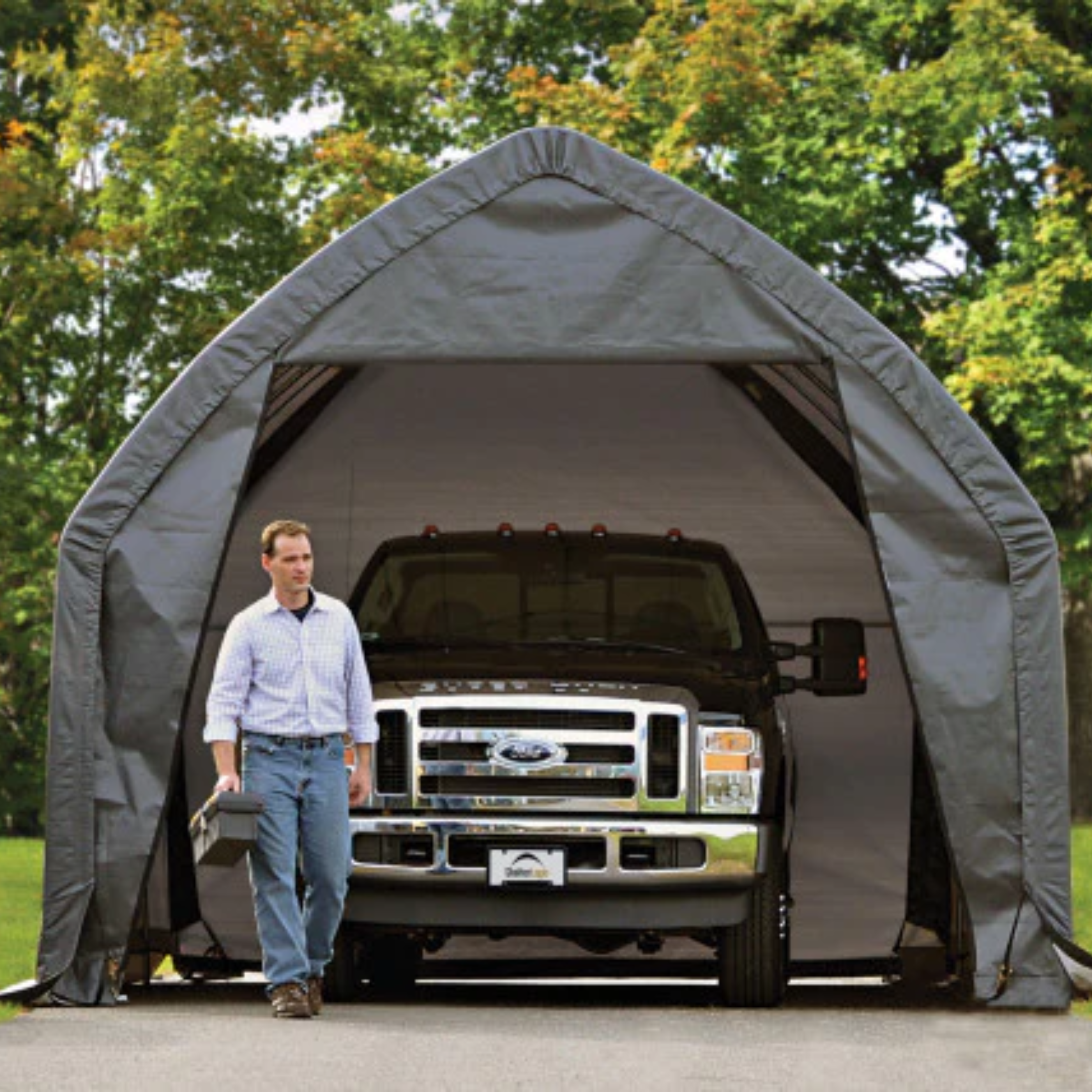 ShelterLogic Garage-in-a-Box SUV/Truck 13 x 20 ft.