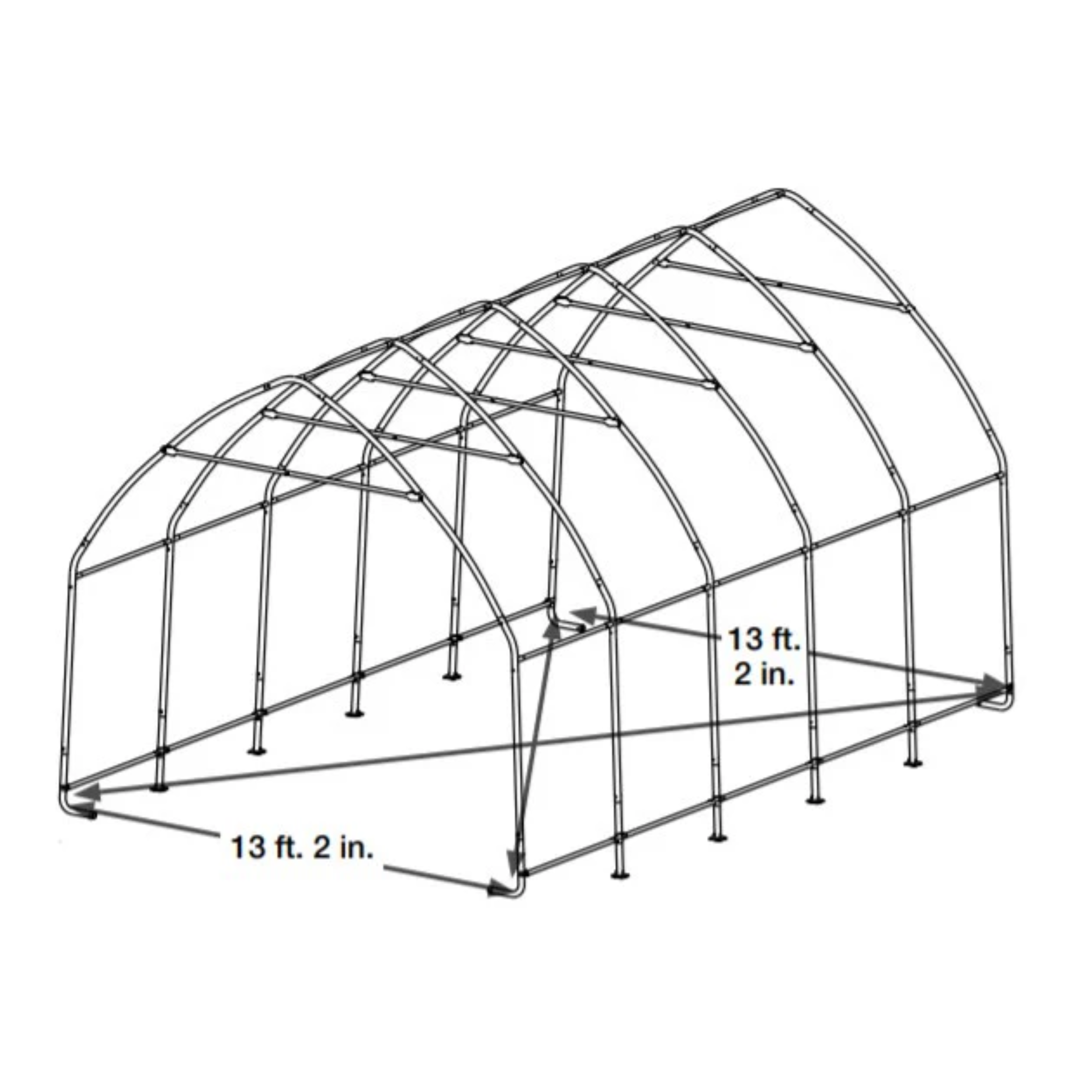 ShelterLogic Garage-in-a-Box SUV/Truck 13 x 20 ft.
