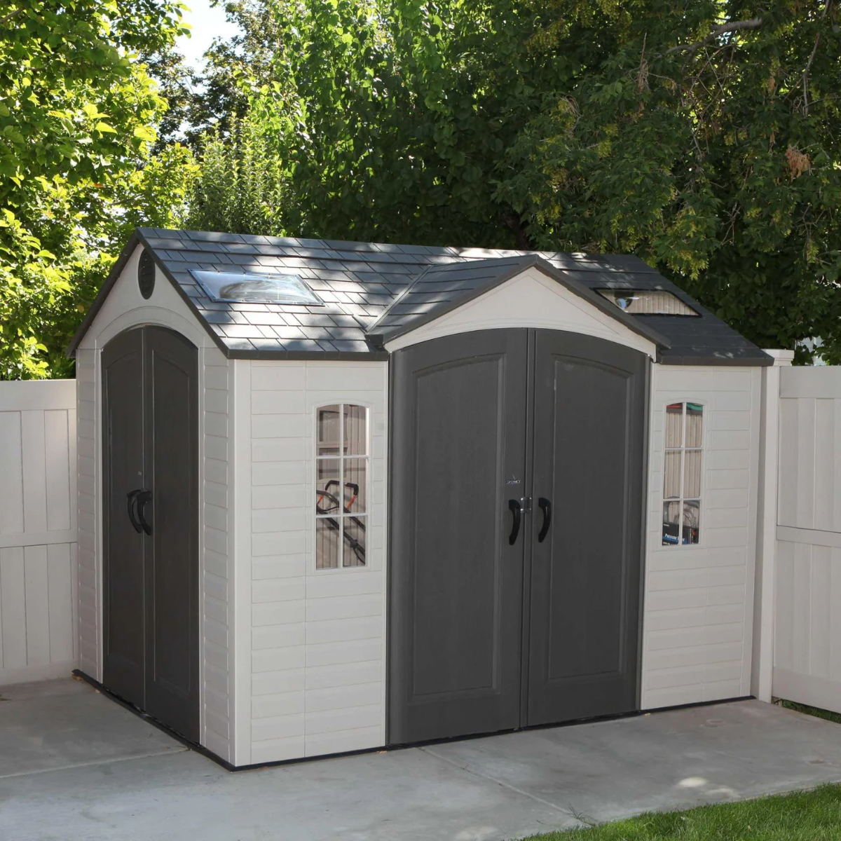 Lifetime 10 Ft. X 8 Ft. Outdoor Storage Shed - 60001