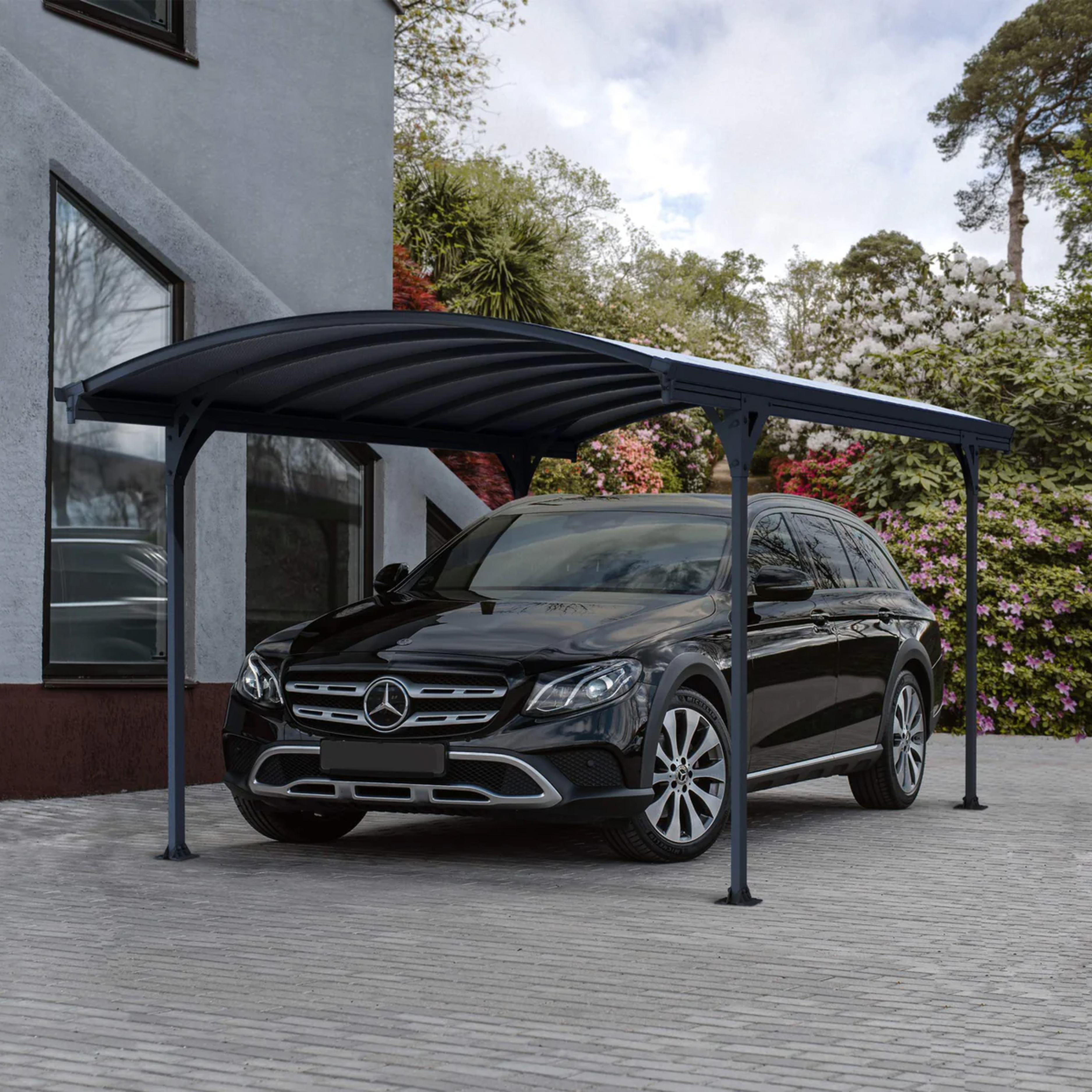 Canopia Vitoria 5000 10' x 16' Carport Gray/Gray