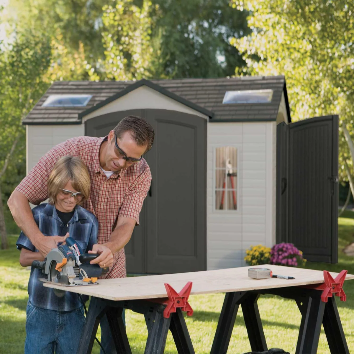 Lifetime 10 Ft. X 8 Ft. Outdoor Storage Shed - 60001